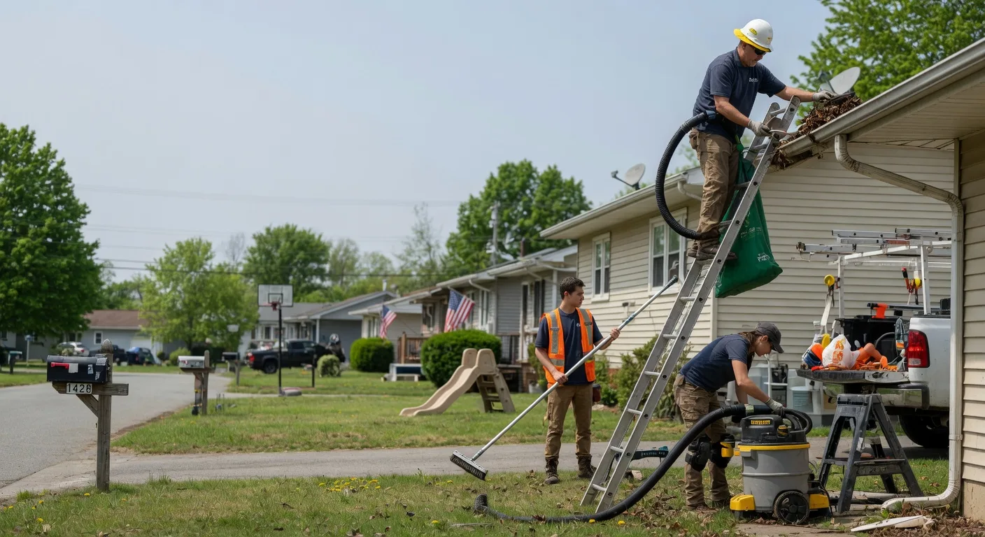 Gutter Installation in Luna Pier, MI near me
